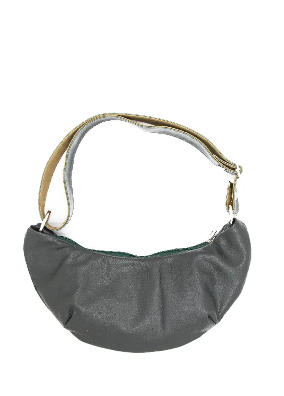 Silk hobo bag with a delicate print for a feminine lookCabaret Small Hobo Bag - Adjustable strap