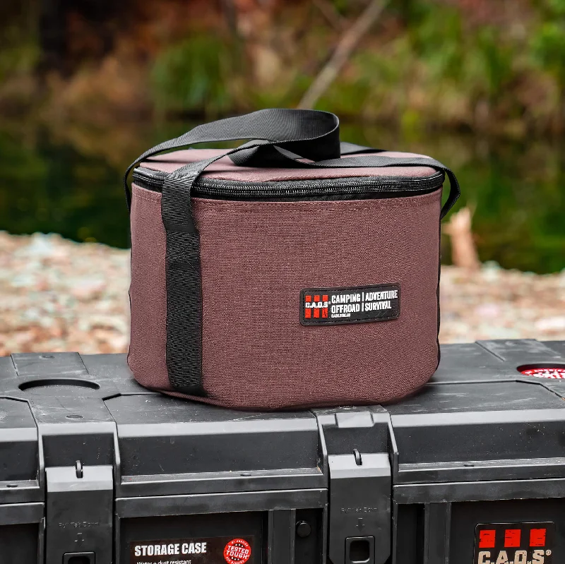 Canvas tool bag with multiple compartments and a durable constructionCAOS Canvas Camp Oven Bag Canvas tool bag with multiple compartments and a durable constructionCAOS Canvas Camp Oven Bag