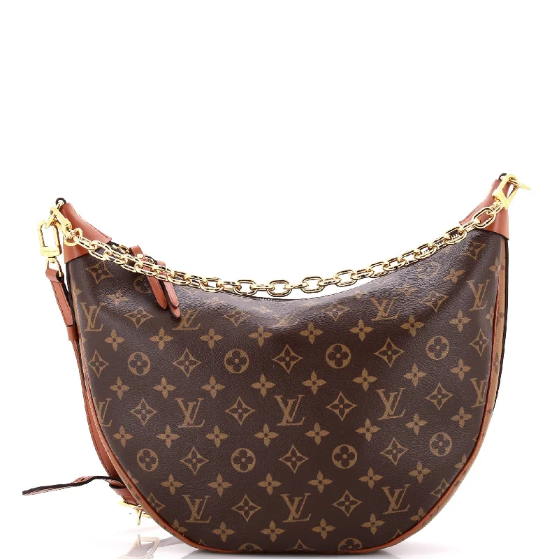 Studded hobo bag with a punk - rock edgeLoop Hobo Reverse Monogram Canvas