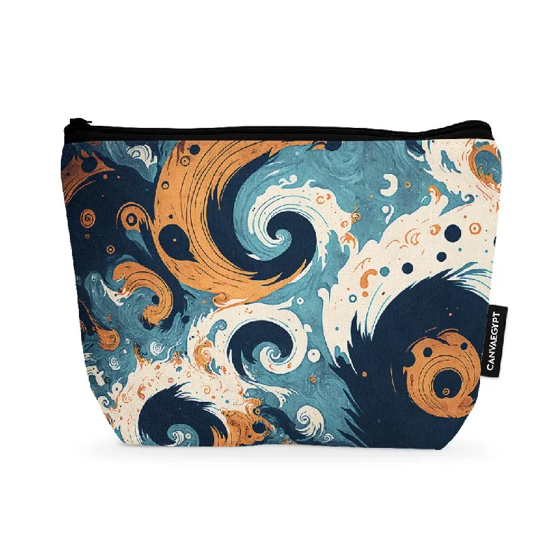 Makeup bag with a hidden anti-theft pocket for small valuablesMakeup Pouch Whirlpool