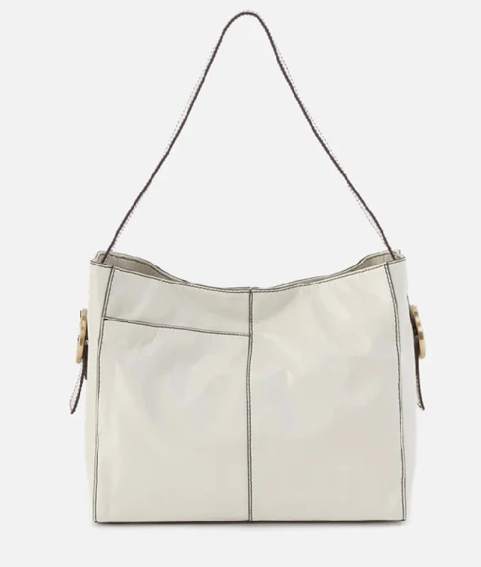 Hobo bag with a detachable pouch for extra storageRender Shoulder Bag