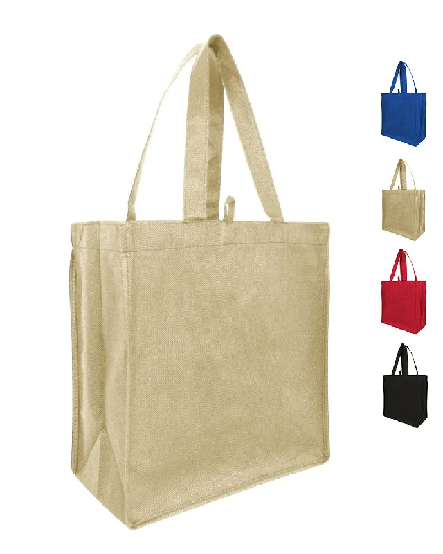 Tote bag with a hidden anti-theft pocket and RFID-blocking lining11" Affordable Small Tote Bags with Full Gusset - GN55