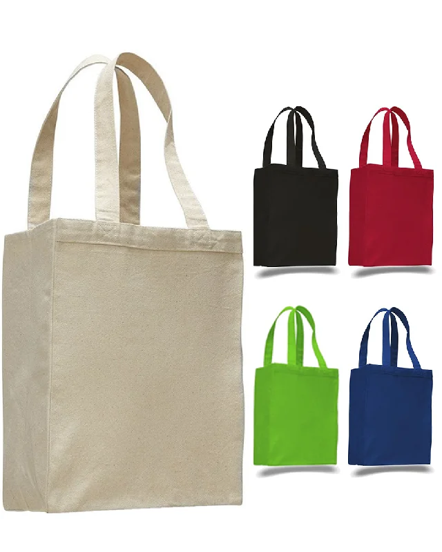 Color-blocked tote bag in bold primary colors for a fashion statementHeavy Canvas Multipurpose Shopping Tote - TF210