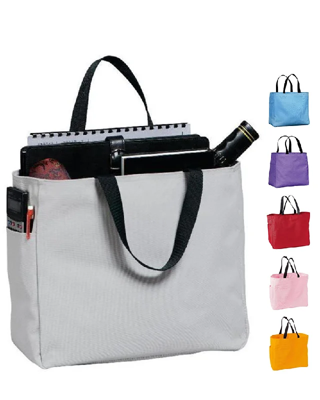 Laser-cut leather tote bag with a geometric pattern for a modern aestheticPolyester Improved Essential Tote Bags Wholesale