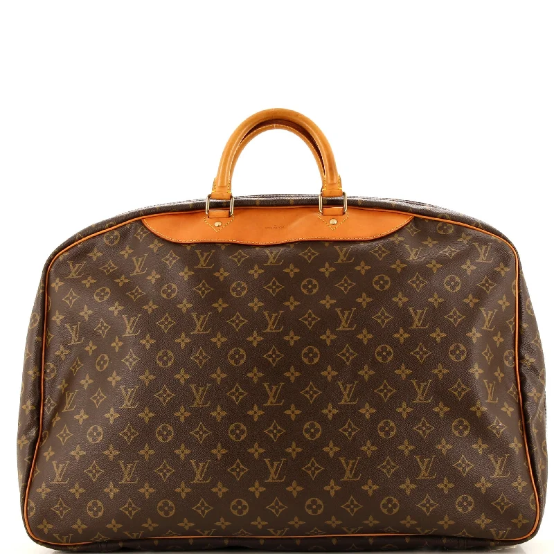 Leatherette satchel with a quilted pattern for a sophisticated styleAlize Bag Monogram Canvas 1 Poche