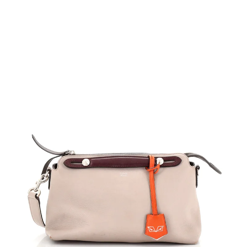 Women's leather satchel with a hand-stitched edge for a premium lookBy The Way Satchel Calfskin Small