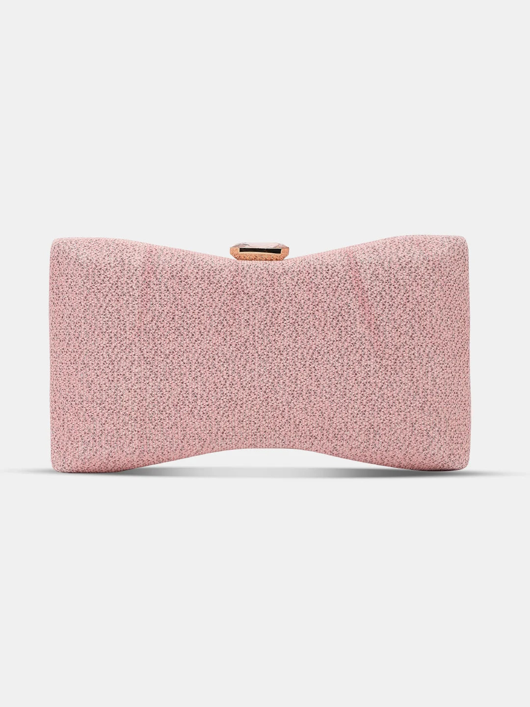 Clutch with a removable strap to be used as a hand - held or cross - bodyCaprese Gypsy Clutch Small Pink