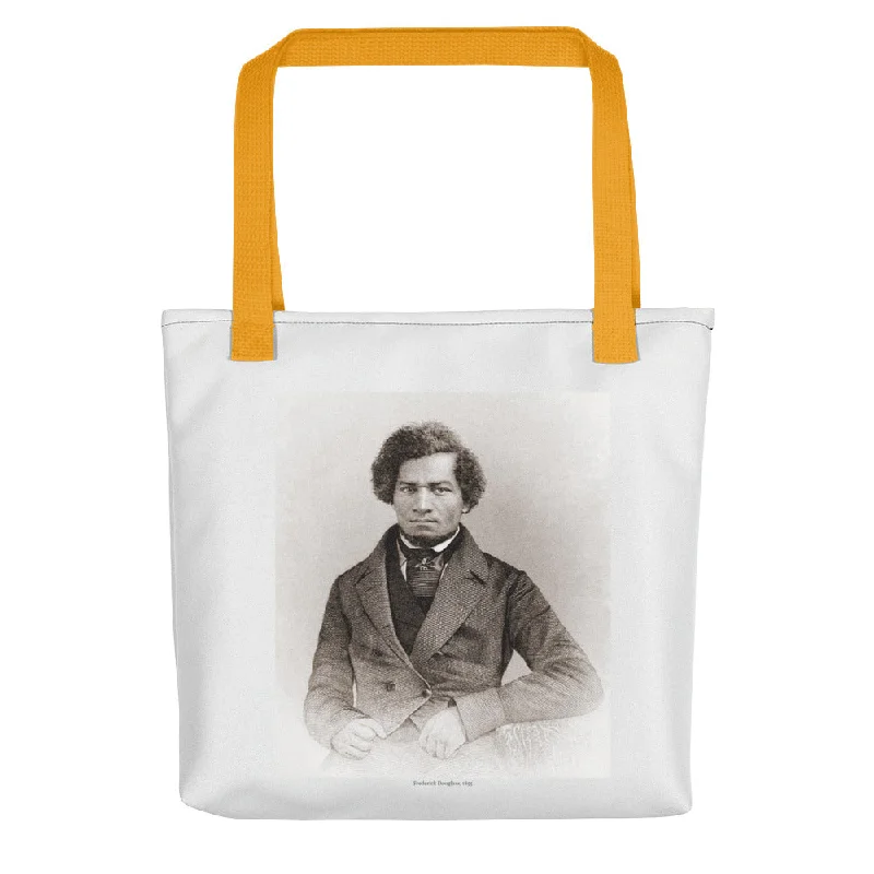 Women's studded leather shoulder bags with a punk - rock edgeFrederick Douglass, 1855 (tote)