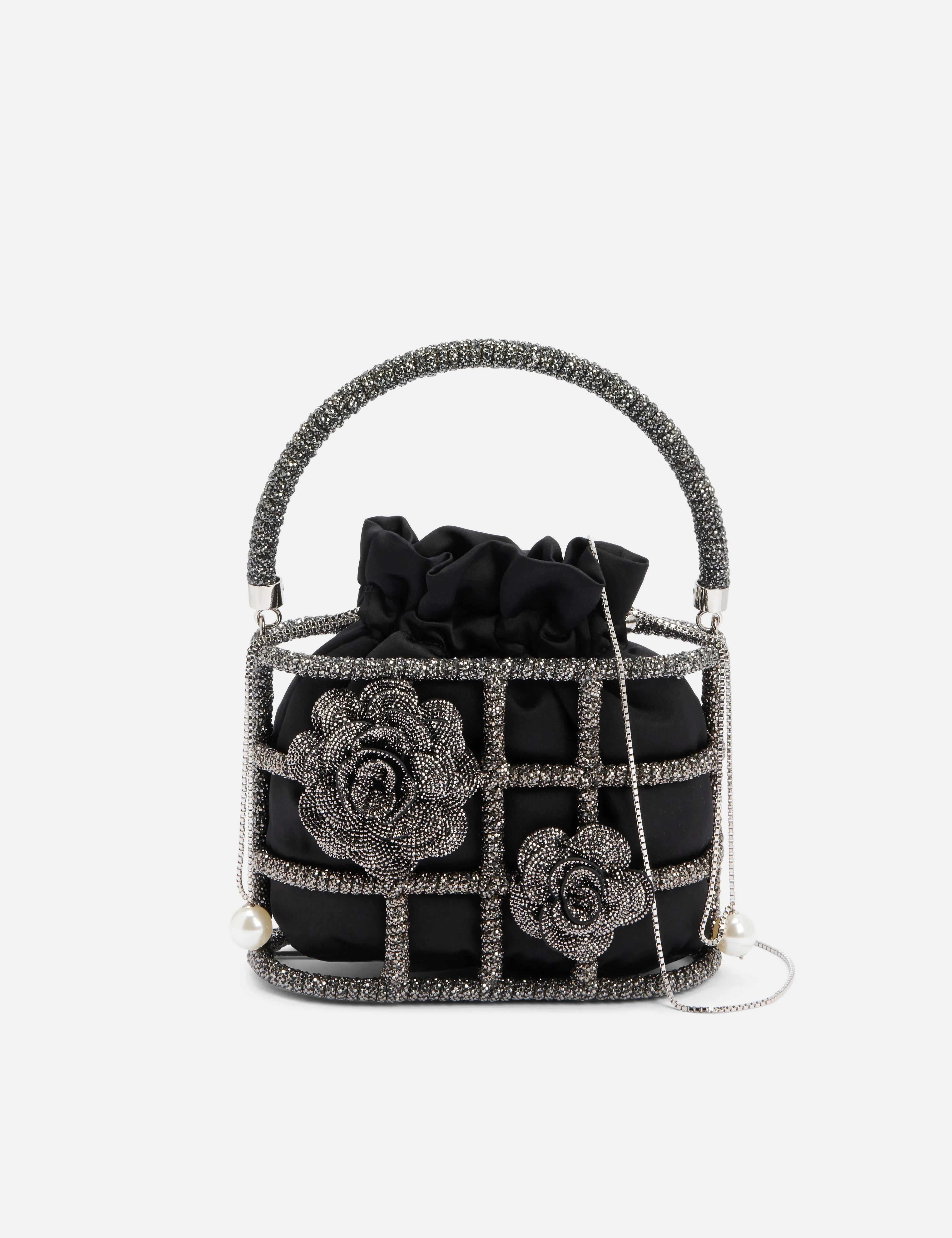 Studded handle bag with a punk - rock aesthetic for a bold fashion choiceHolli Ninfa Top Handle Bag