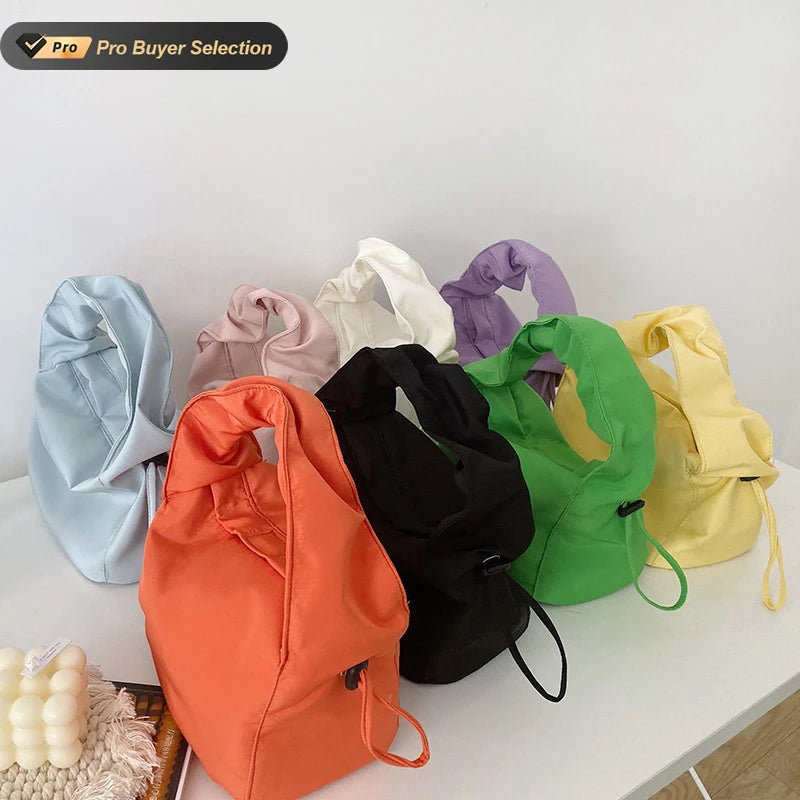 Women's waterproof nylon crossbody bags for outdoor adventuresKALANTA bolsos de mujer Trendy Cloud Small Tote Young Sac Lady Fashion Cute Purses For Girls Bag Woman Designer Colorful Handbag