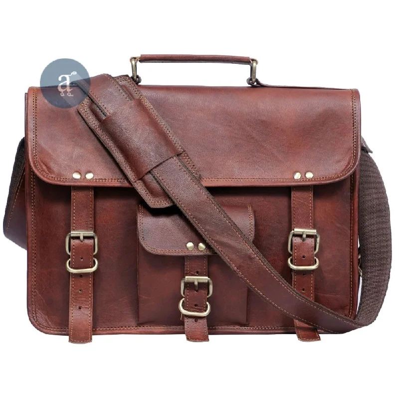 Canvas crossbody bag with a patchwork design for a casual and artsy feelThe Hacker Laptop Messenger Canvas crossbody bag with a patchwork design for a casual and artsy feelThe Hacker Laptop Messenger