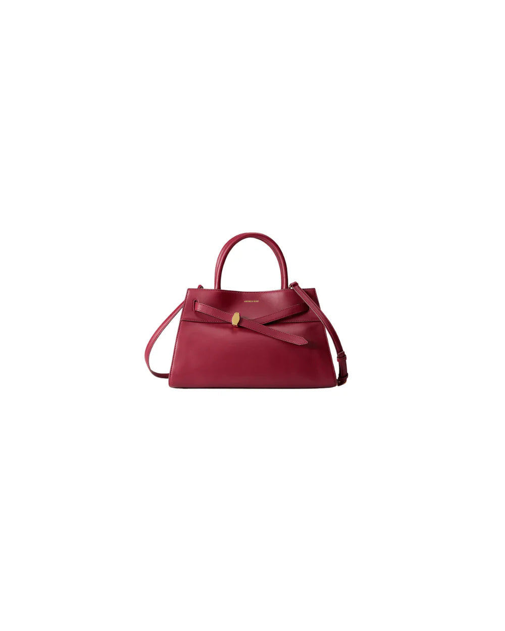 Handle bag with a detachable charm or keychain for personalizationMini Dash Bag Oxblood