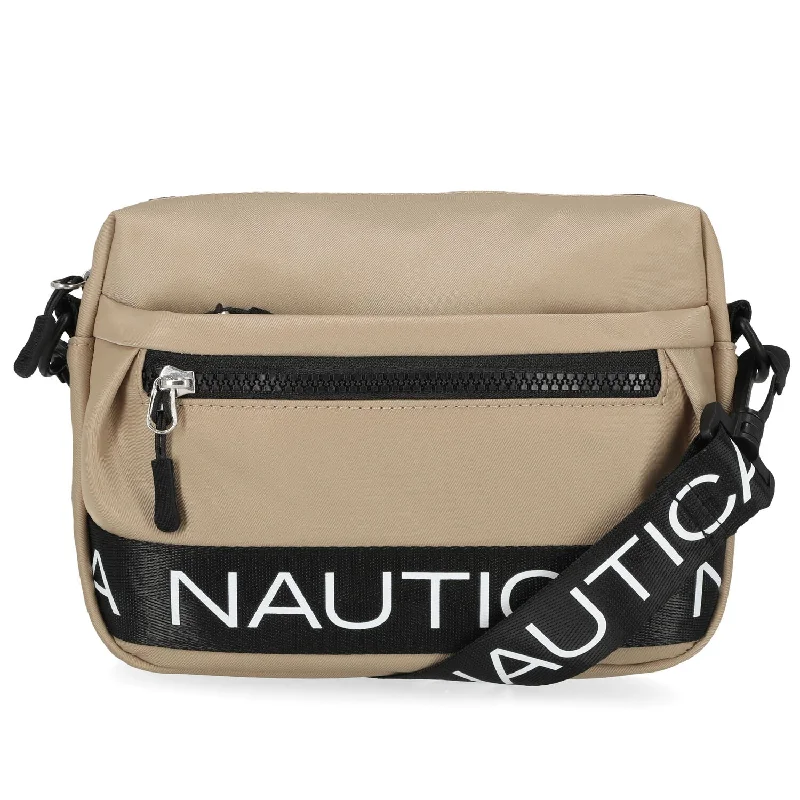 Crossbody bag with a magnetic snap closure for quick accessNautica Convertible Belt Bag Crossbody Crossbody bag with a magnetic snap closure for quick accessNautica Convertible Belt Bag Crossbody