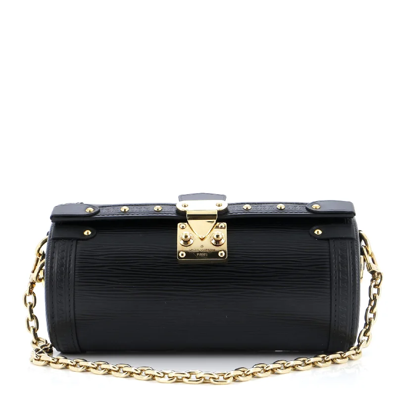 Studded satchel with a punk-rock edgePapillon Trunk Bag Epi Leather