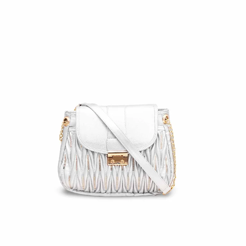 Color - blocked shoulder bag with bold primary colors for a trendy statementSilver Formal Shoulder Bag P55601 Color - blocked shoulder bag with bold primary colors for a trendy statementSilver Formal Shoulder Bag P55601