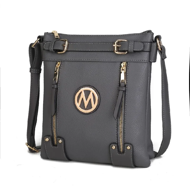 Leatherette crossbody bag with a quilted pattern for a sophisticated lookLilian Vegan Leather Crossbody Handbag Leatherette crossbody bag with a quilted pattern for a sophisticated lookLilian Vegan Leather Crossbody Handbag